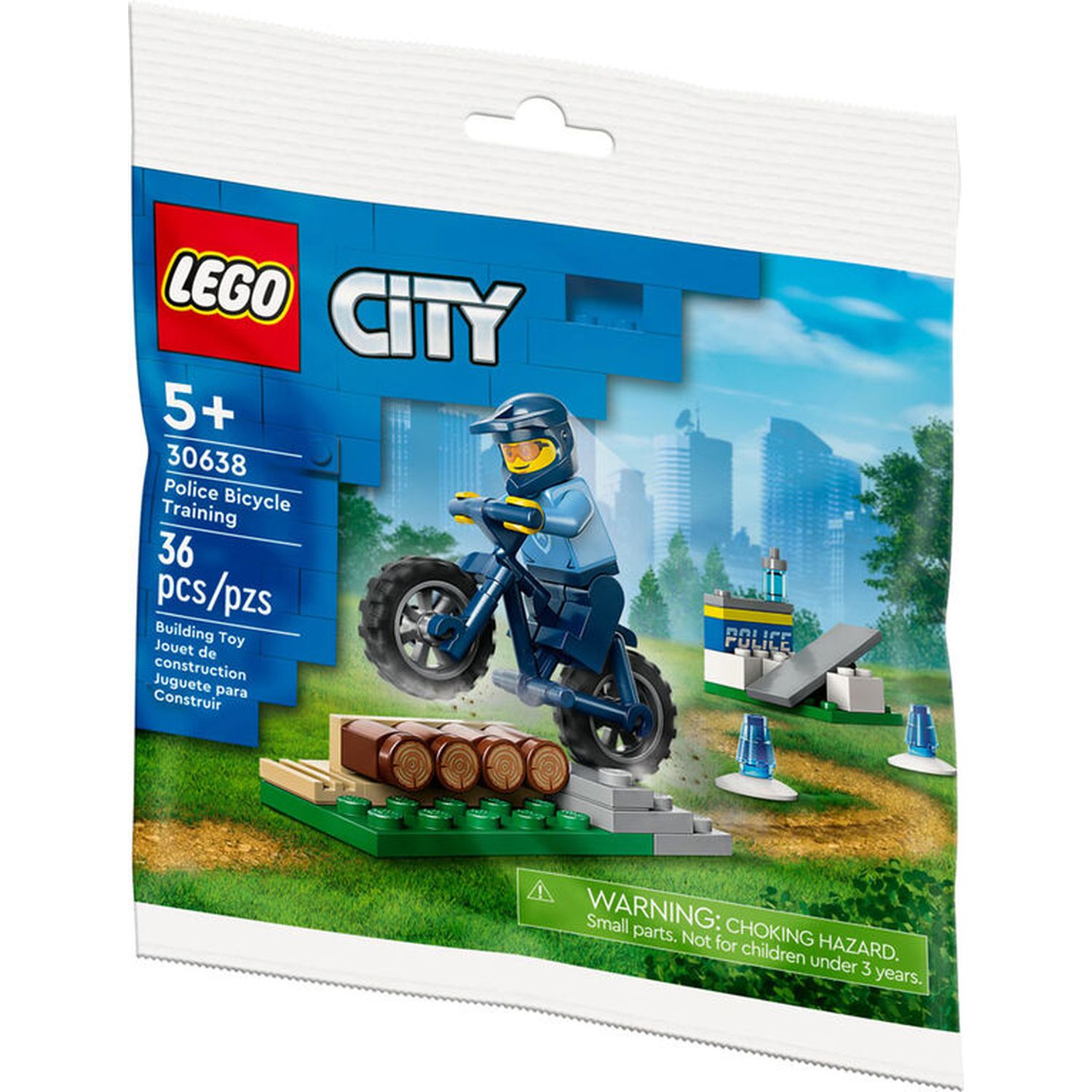 Конструктор LEGO City Police Bike Training 30638 - фото 1