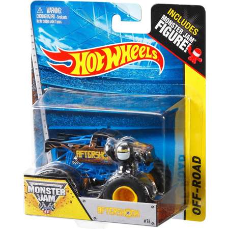 Машина Hot Wheels Monster Jam 1:64 Афтершок W4183