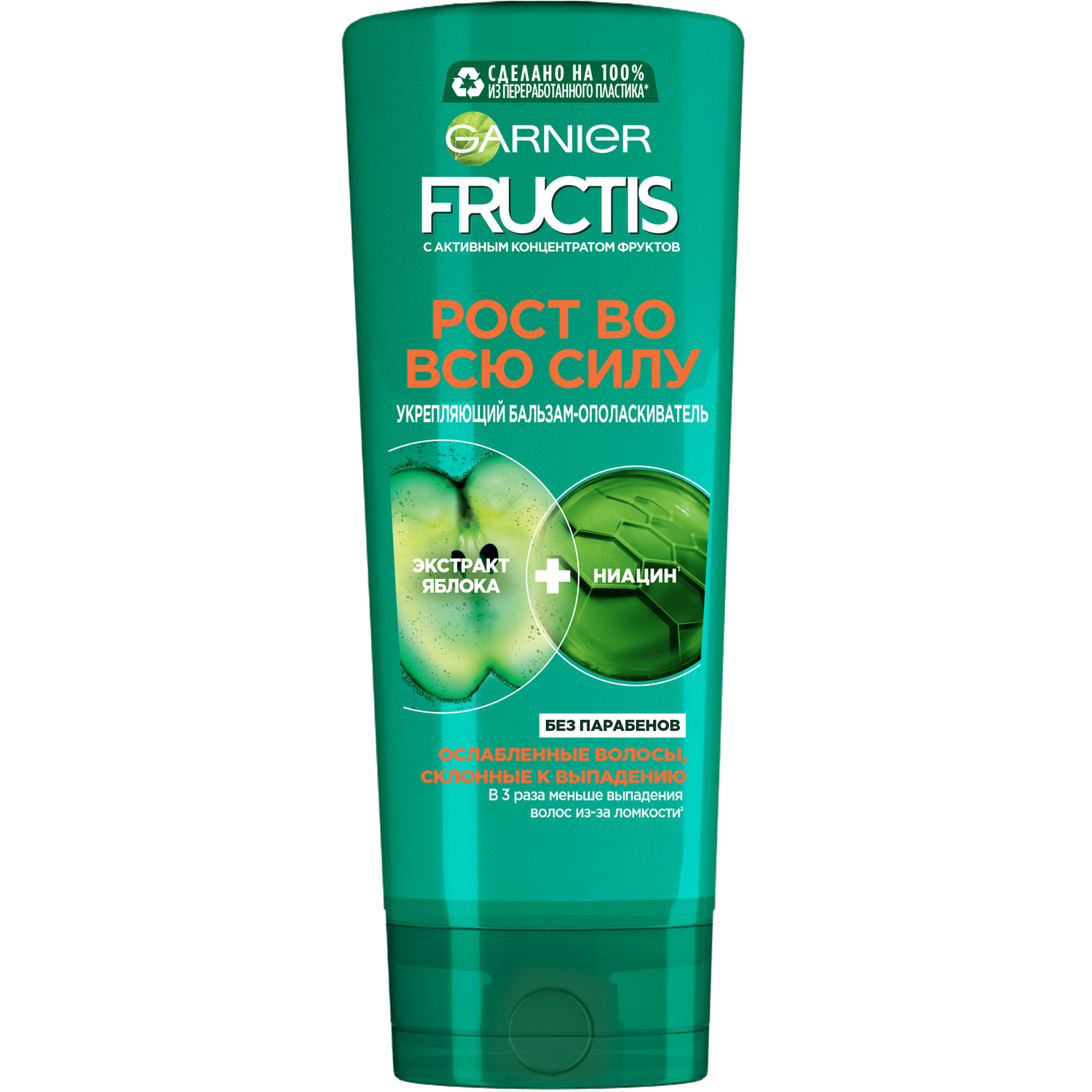 Бальзам для волос Garnier Fructis Рост во всю силу 387 мл - фото 1