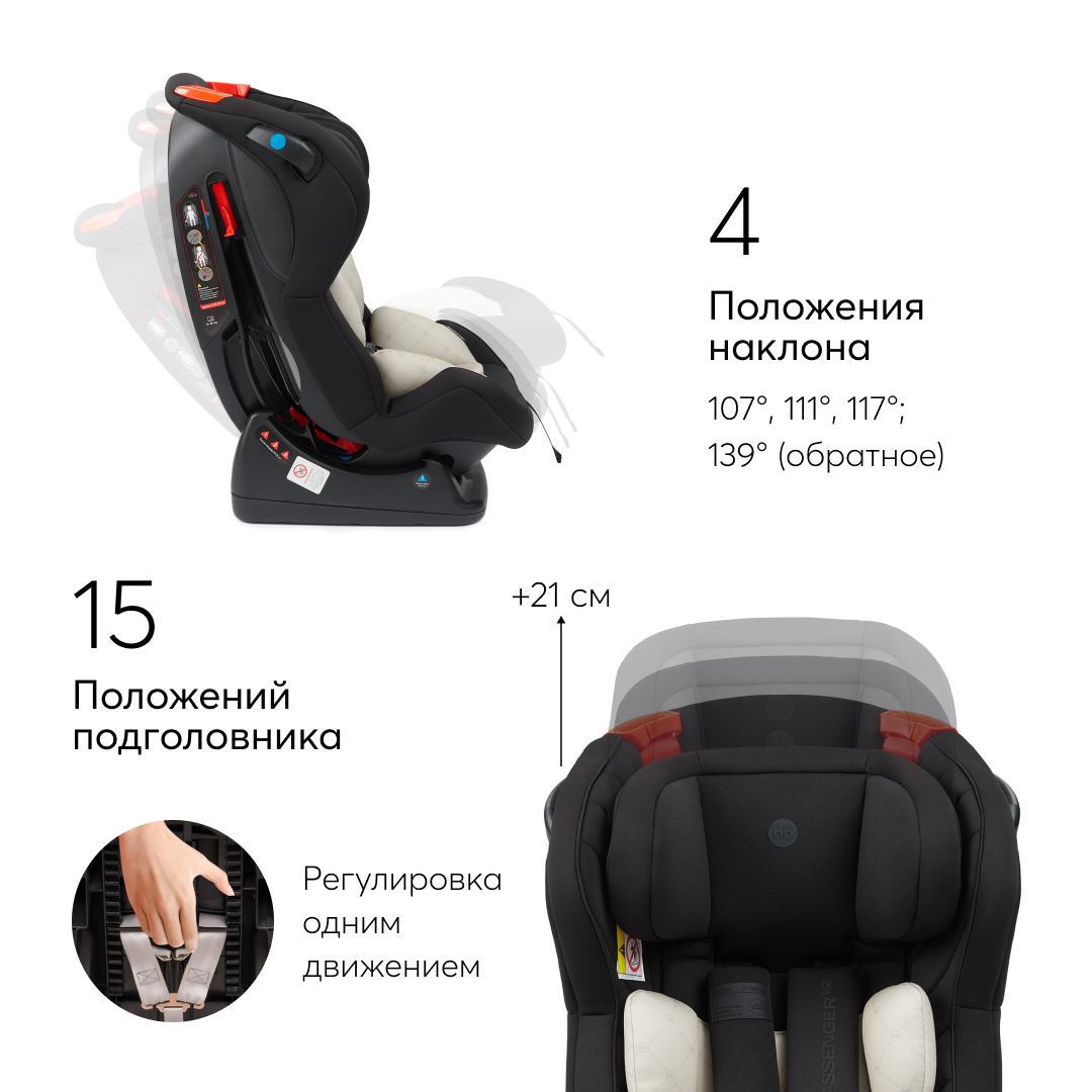 Автокресло Happy Baby Passenger V2 0-25 кг - фото 7