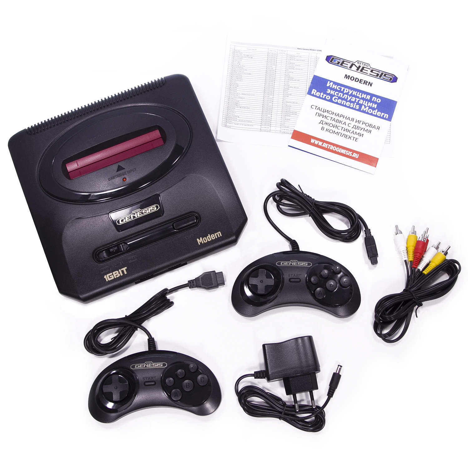 Игровая приставка для детей Retro Genesis SEGA Modern (PAL Edition) + 170  игр / 2 проводных джойстика купить по цене 2690 ₽ в интернет-магазине  Детский мир