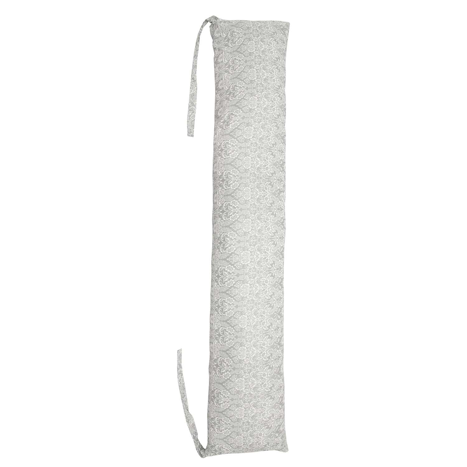 Подушка AmaroBaby для беременных валик 170х35 см Дамаск серый - фото 1