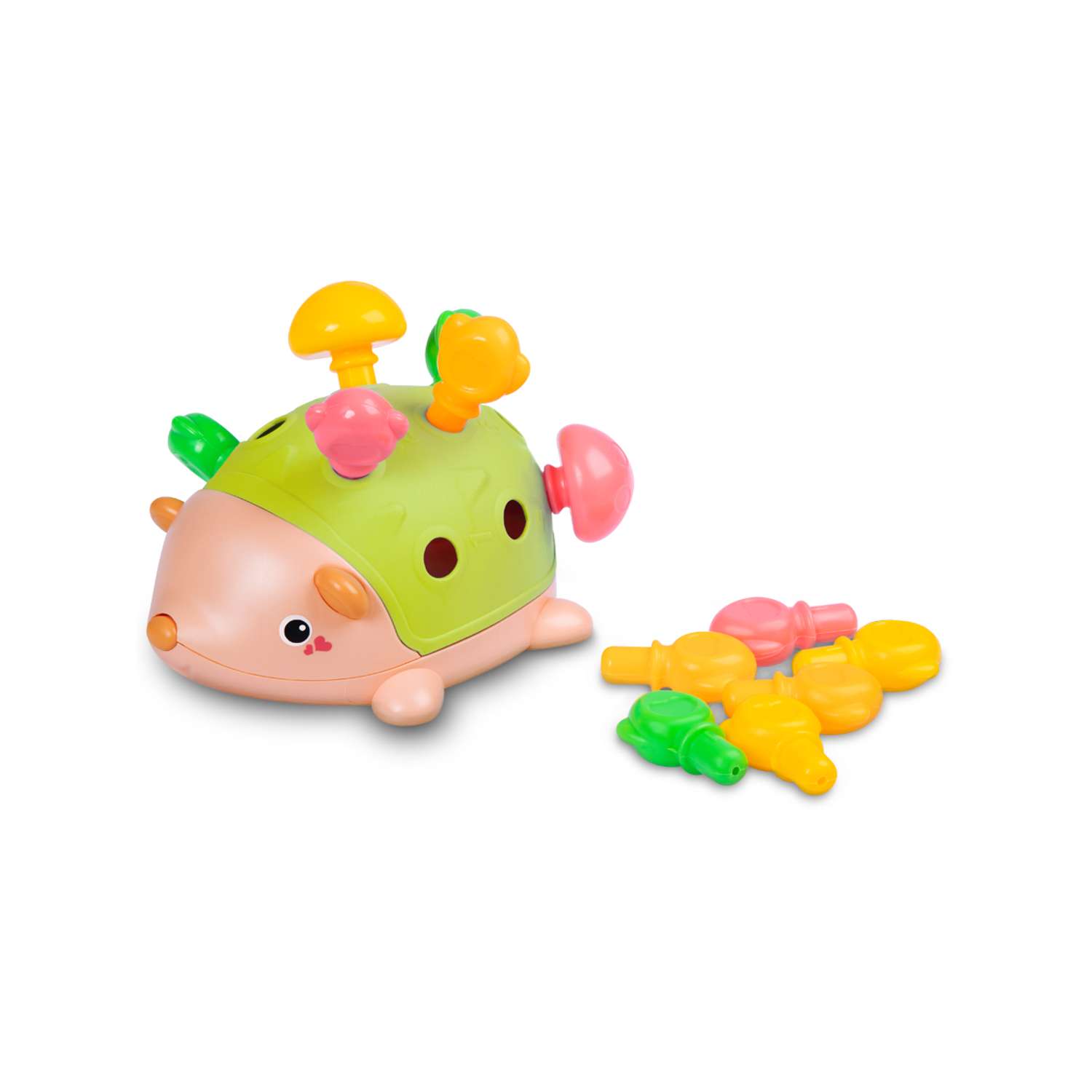 Игрушка развивающая Smart Baby Сортер Ёжик для малышей цвет зеленый - фото 8