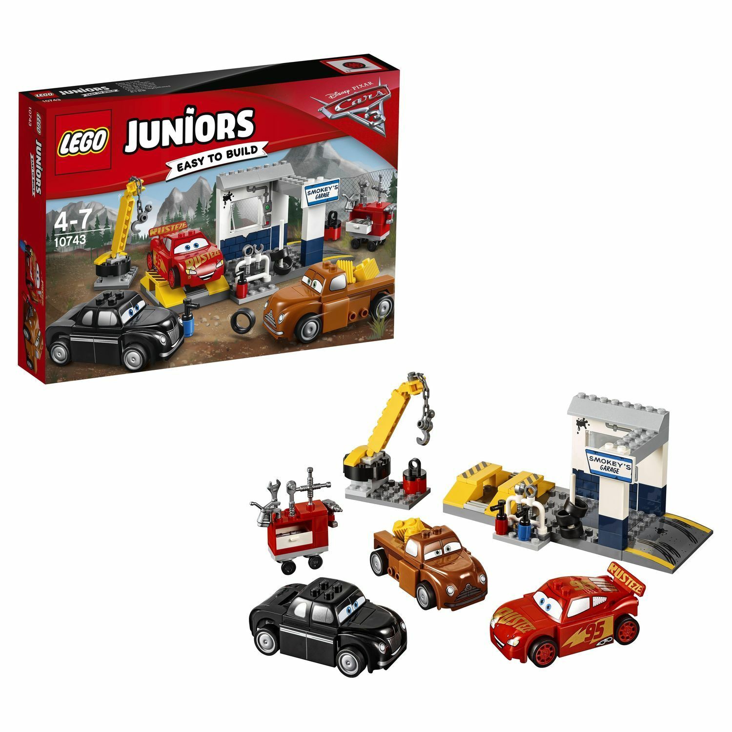 Конструктор LEGO Juniors Гараж Смоуки (10743)