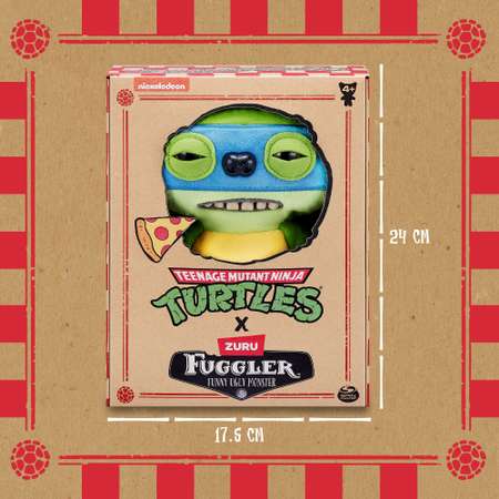 Игрушка мягкая FUGGLER Series 1 TMNT Леонардо 15707E