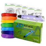 3D ручка ECC Market 3D Pen PRO 7 фиолетовая