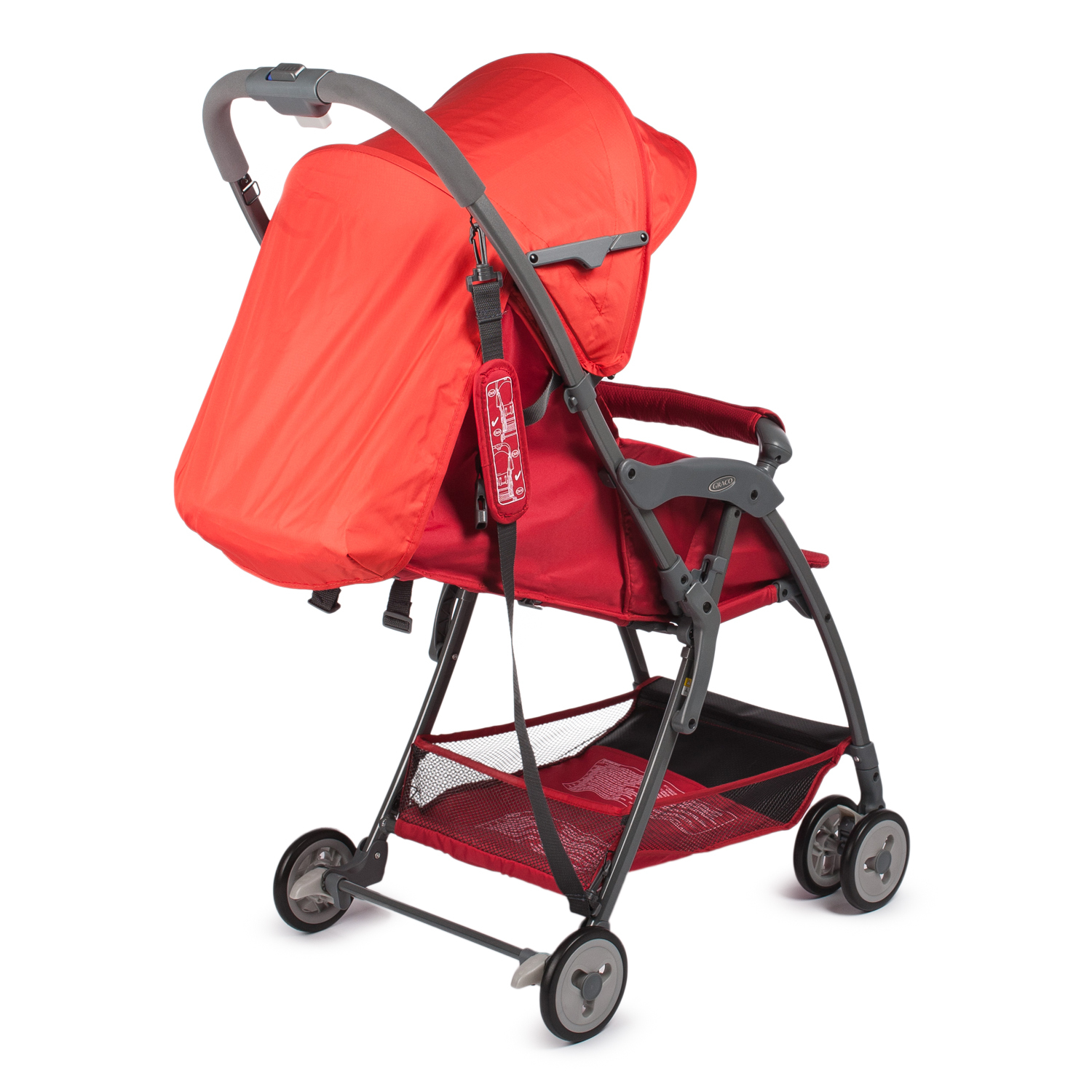 Коляска Graco Featherweight Chilli Red - фото 8