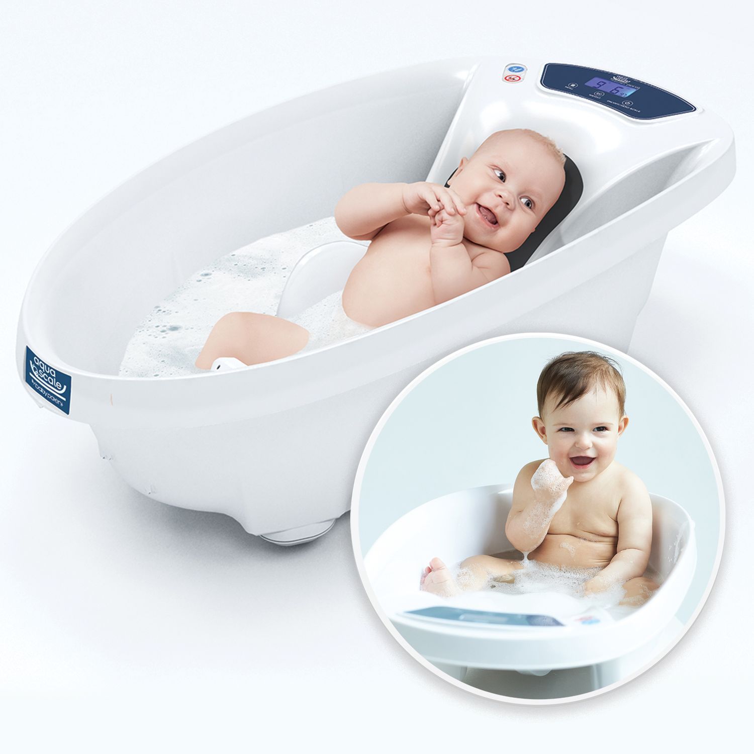 Ванночка Baby Patent Aqua Scale V3 с электронными весами и термометром ASV3GENW001 - фото 12