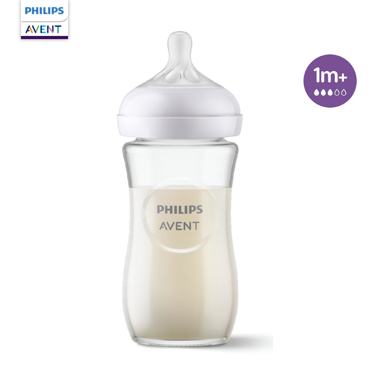 Бутылочка для кормления Philips Avent Natural Response 240мл с 1месяца SCY933/01 - фото 1