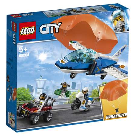 Конструктор LEGO City Police Воздушная полиция: арест парашютиста 60208