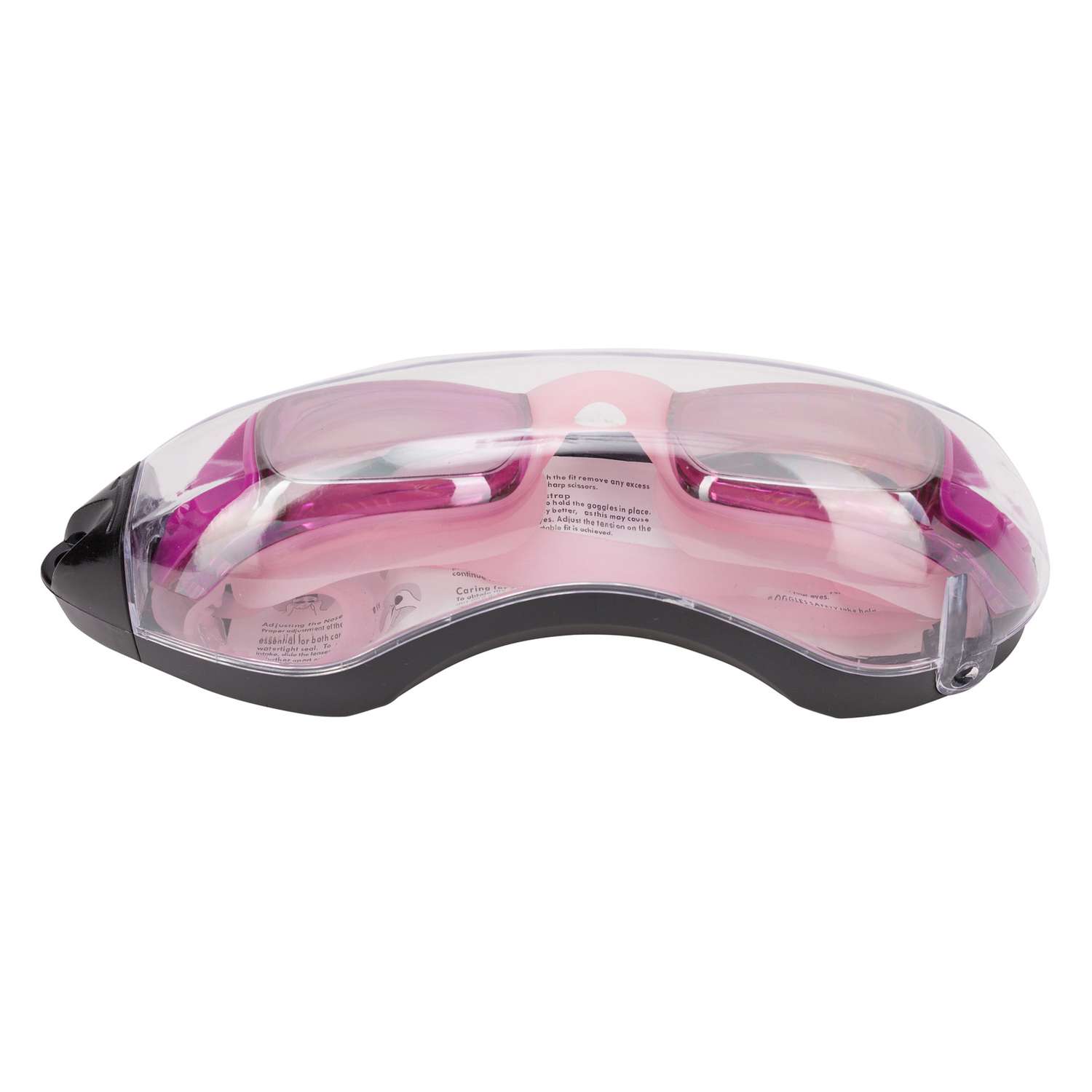 Очки для плавания SXRide YXG4500M розовые - фото 1