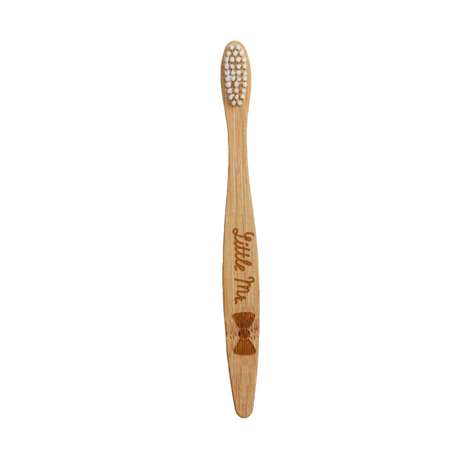 Зубная щётка Sima-Land бамбук Little Mr для детей