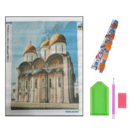 Алмазная мозаика Seichi Успенский собор 40х50 см