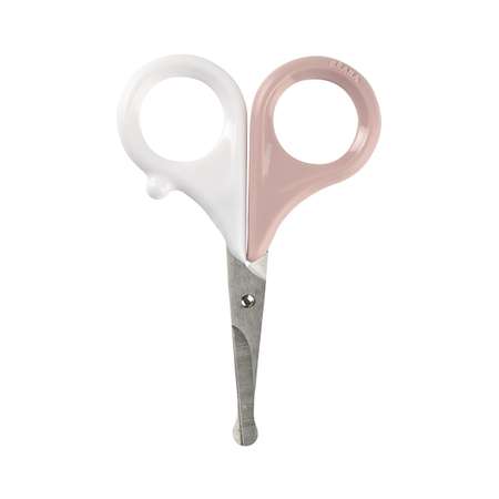 Ножницы для ногтей BEABA розовый детский