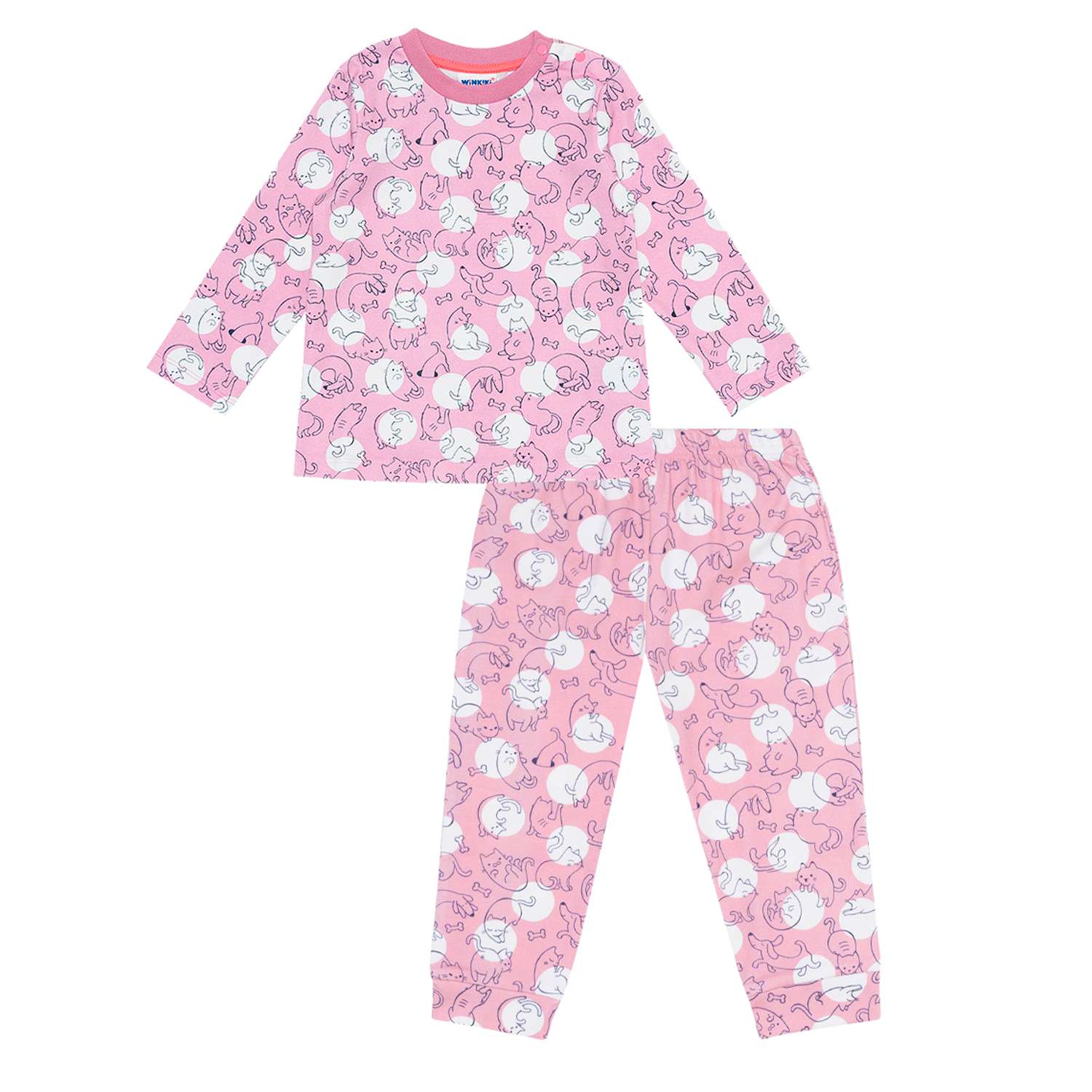 Пижама Winkiki WNG11956_Розовый - фото 1