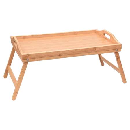 Столик-поднос деревянный DASWERK для завтрака на ножках 50х30х24 см