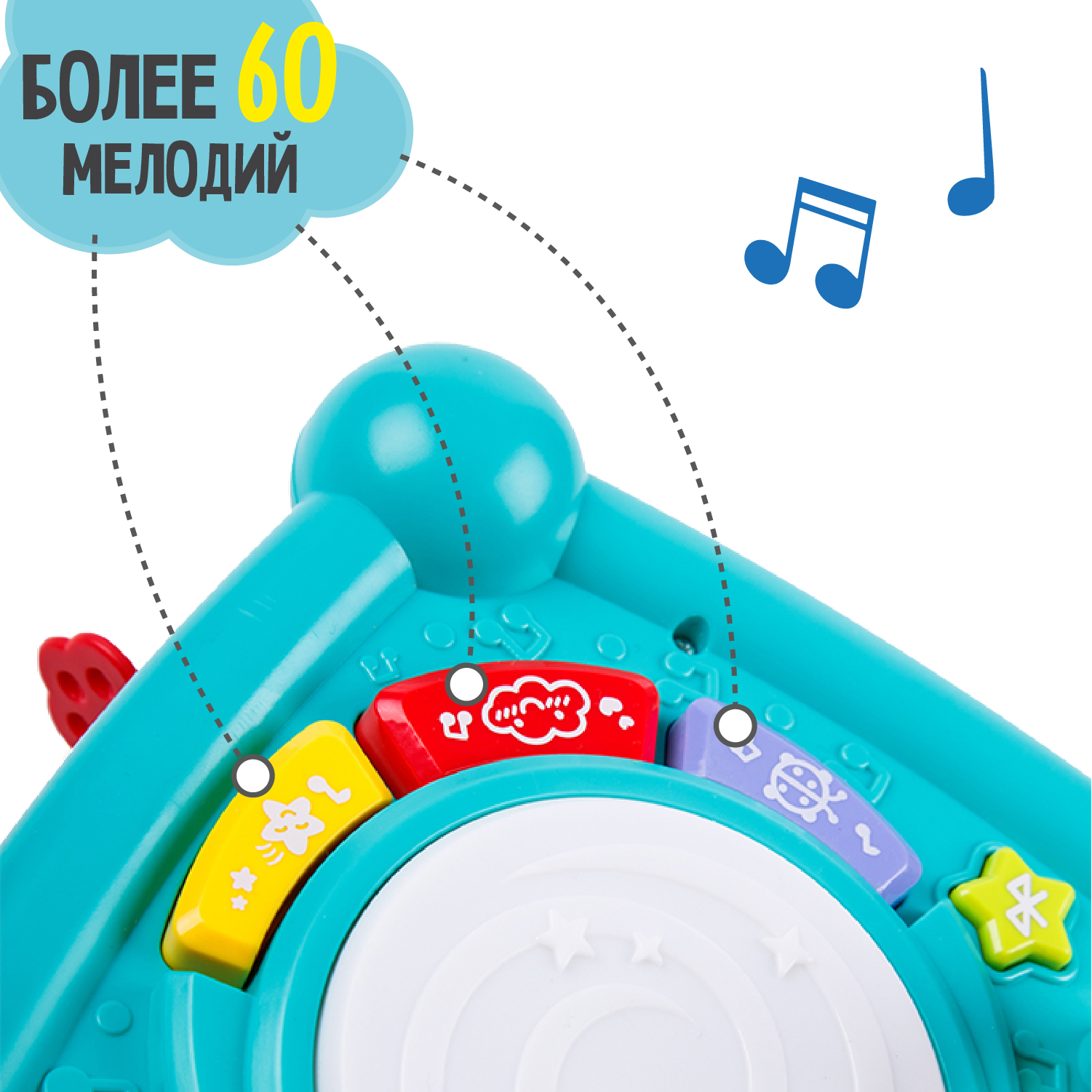 Интерактивный центр AmaroBaby USB Play Cube - фото 9