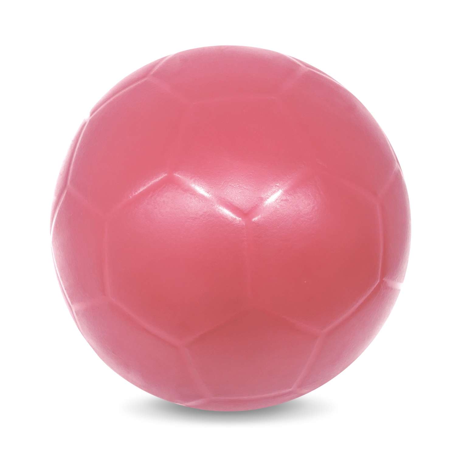 Мяч ПОЙМАЙ диаметр 230мм Футбол розовый - фото 1