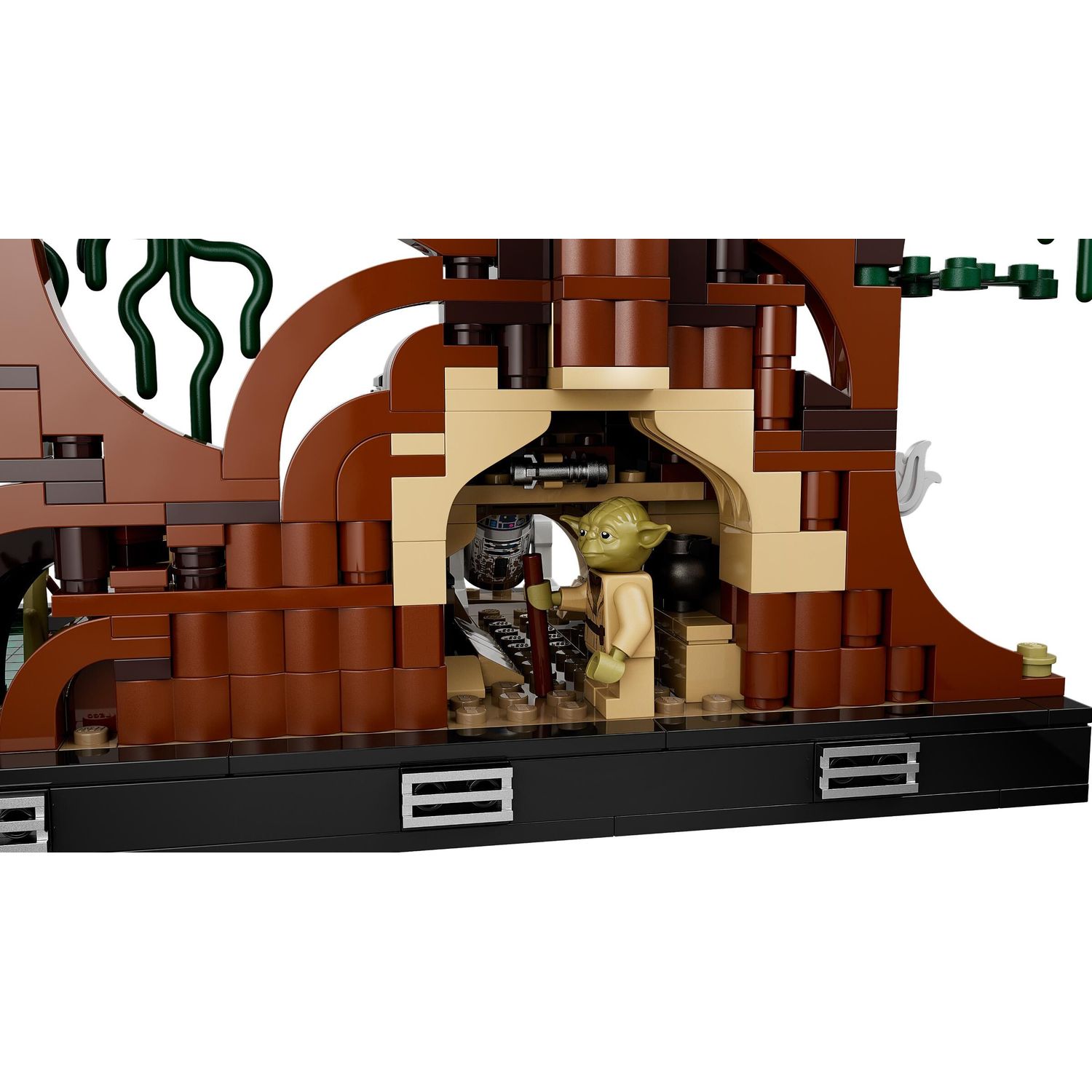 Конструктор LEGO Star Wars Dagobah Jedi Training Diorama 75330 - фото 4