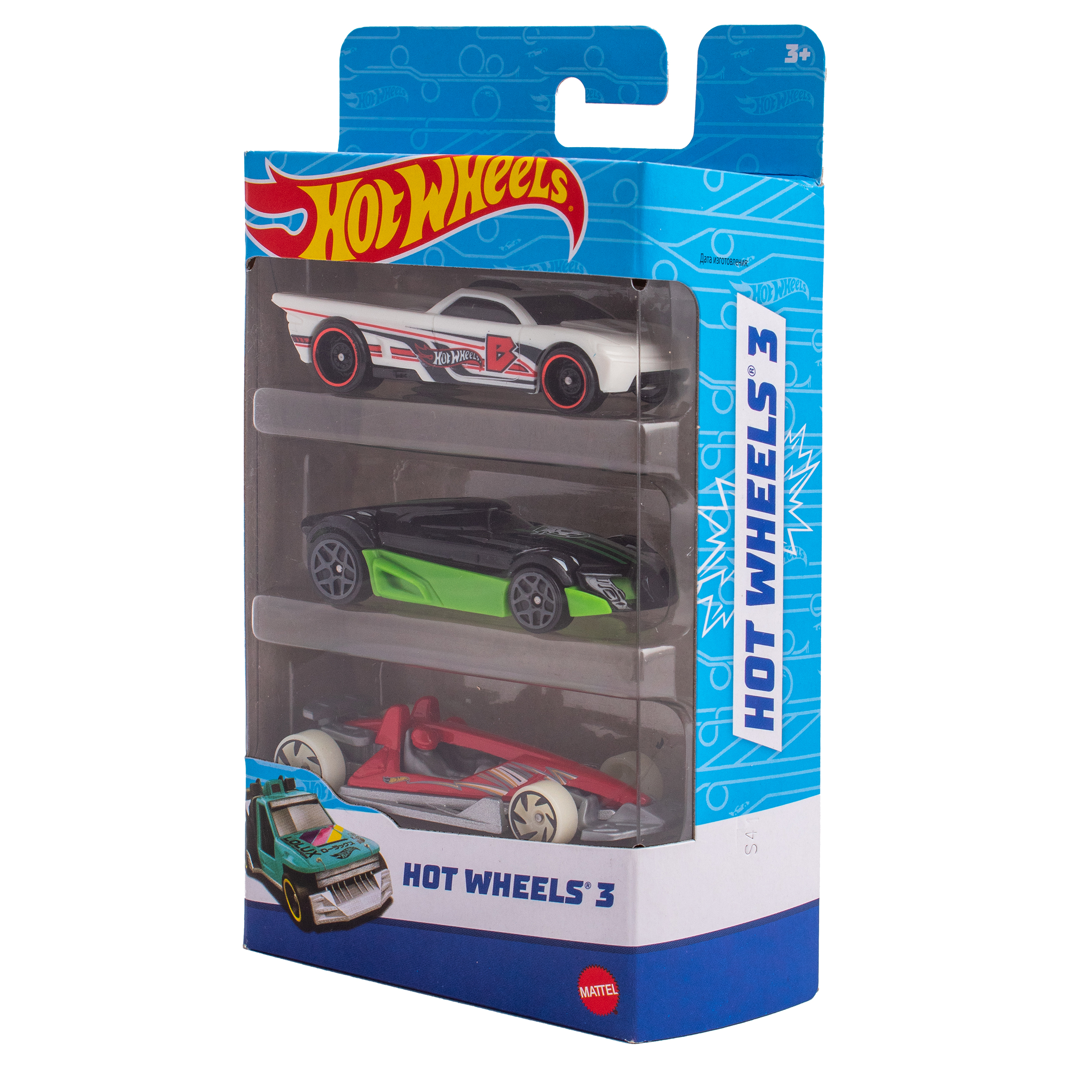 Набор Mattel Hot Wheels из 3 машинок модель 5 K5904_5 - фото 6