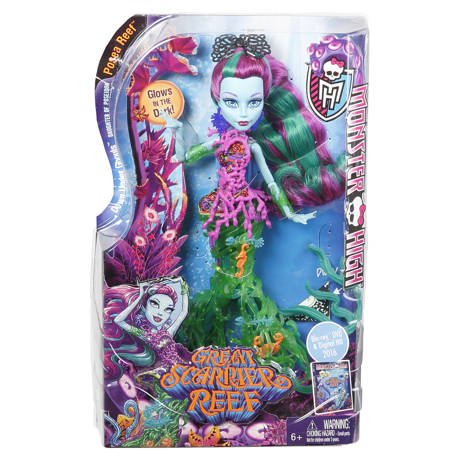 Кукла Monster High серии Большой Кошмарный Риф в ассортименте DHB50 - фото 4