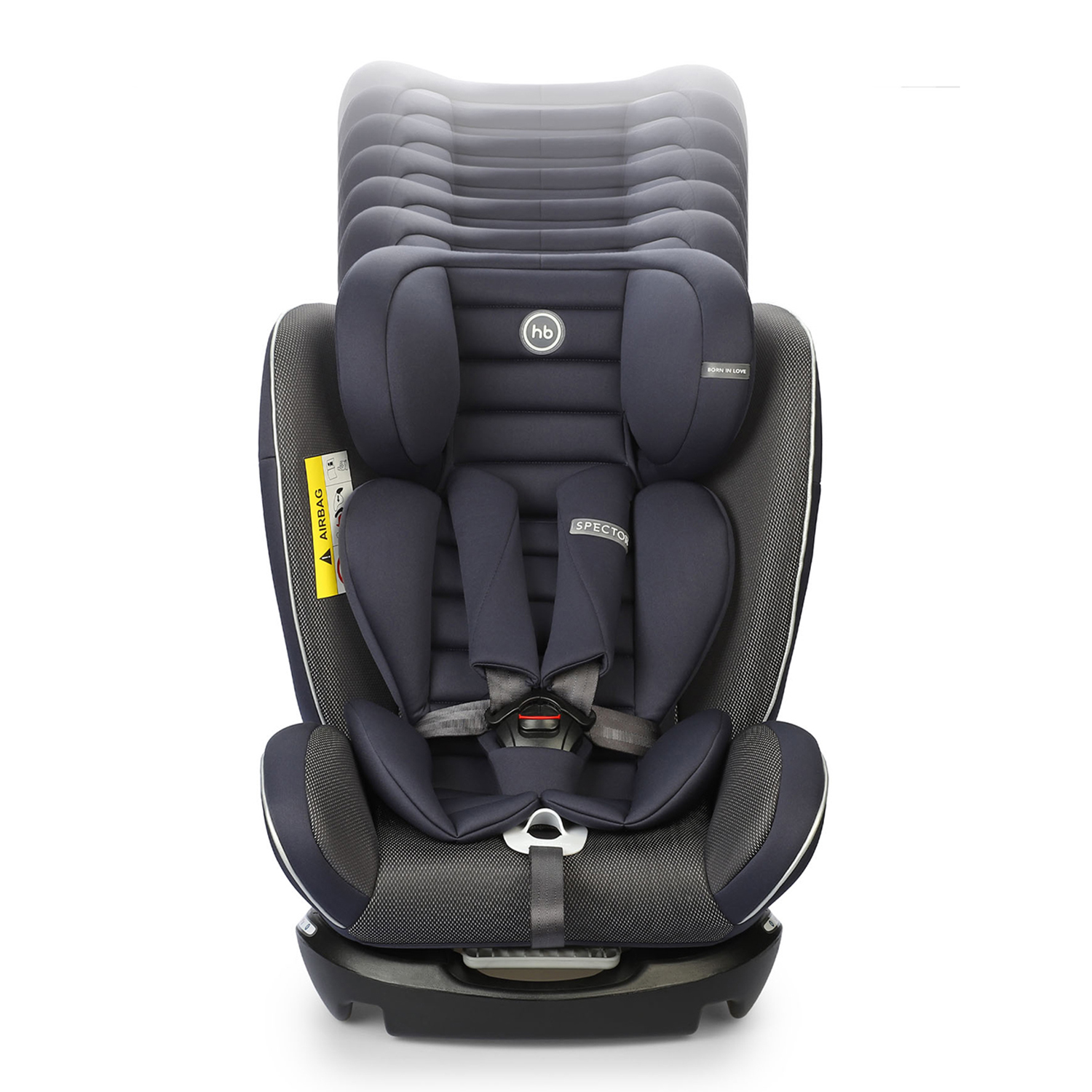 Автокресло Happy Baby Spector Navy Blue - фото 14