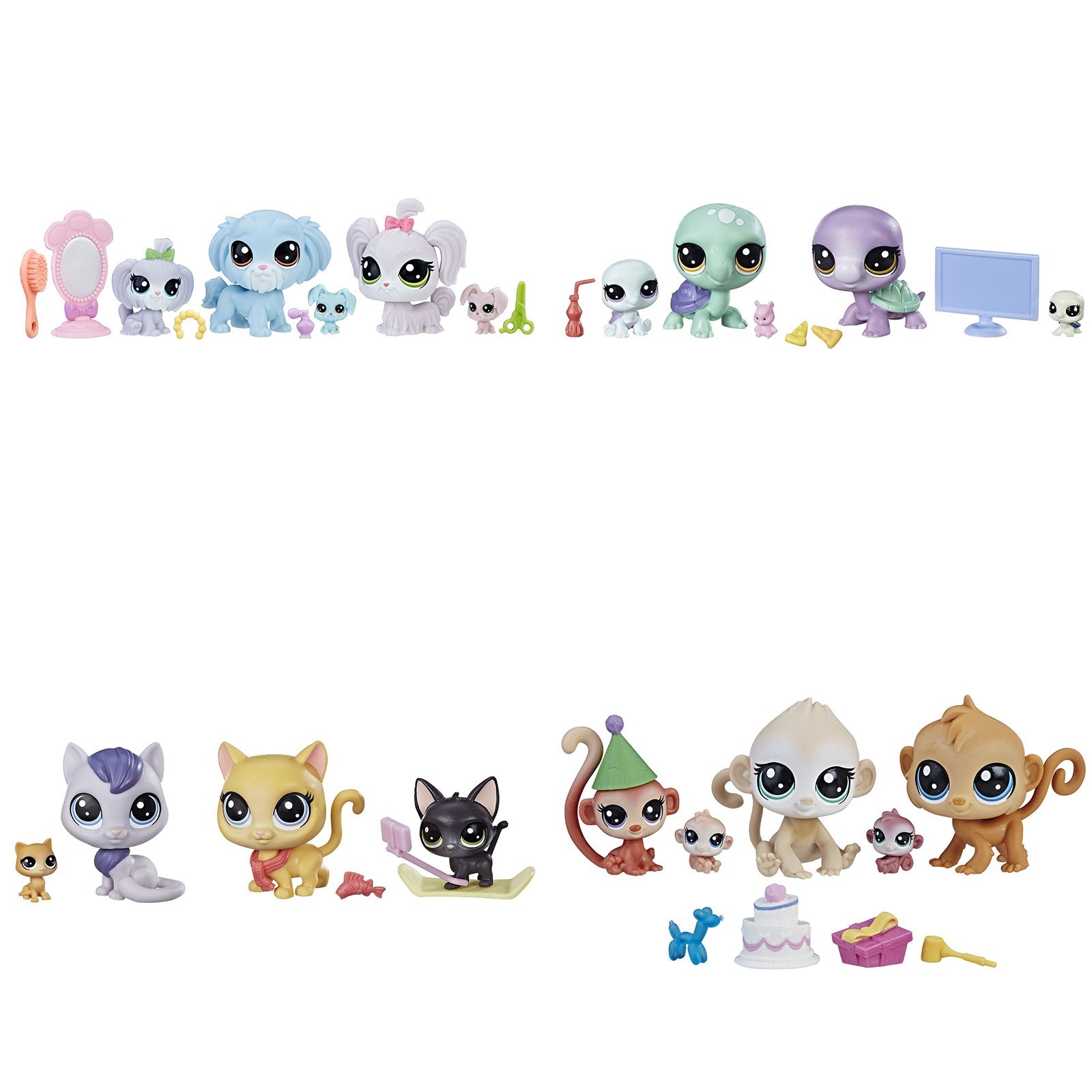 Набор Littlest Pet Shop семья петов в ассортименте - фото 1