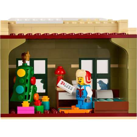Конструктор LEGO Icons Рождественская улица 10308