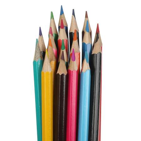 Цветные карандаши Умка Буба 18 цветов шестигранные 321055