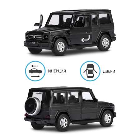 Внедорожник АВТОпанорама Mercedes Benz G350d 1:42 черный