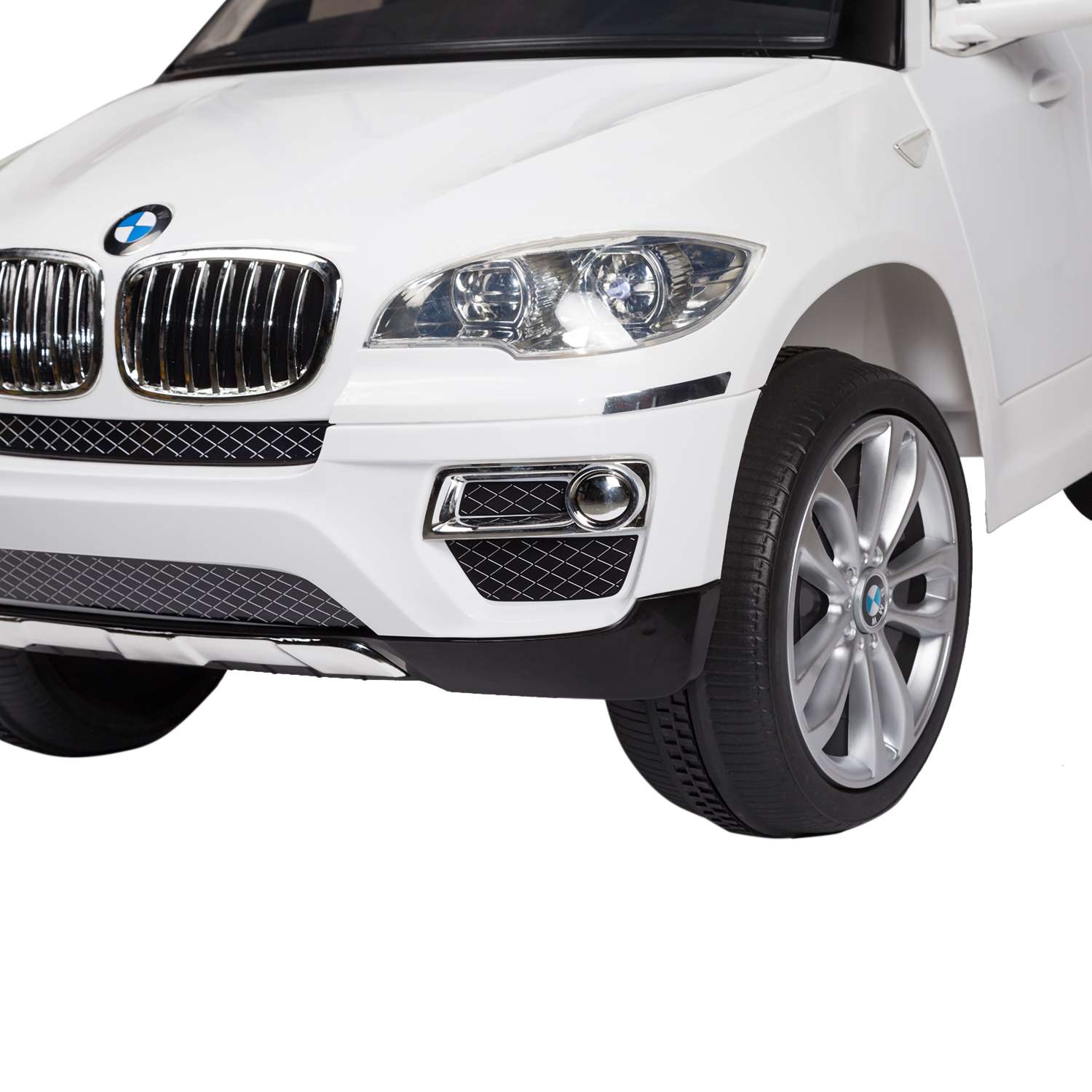 Электромобиль Kreiss (звук) BMW X6 2X6V белый - фото 9