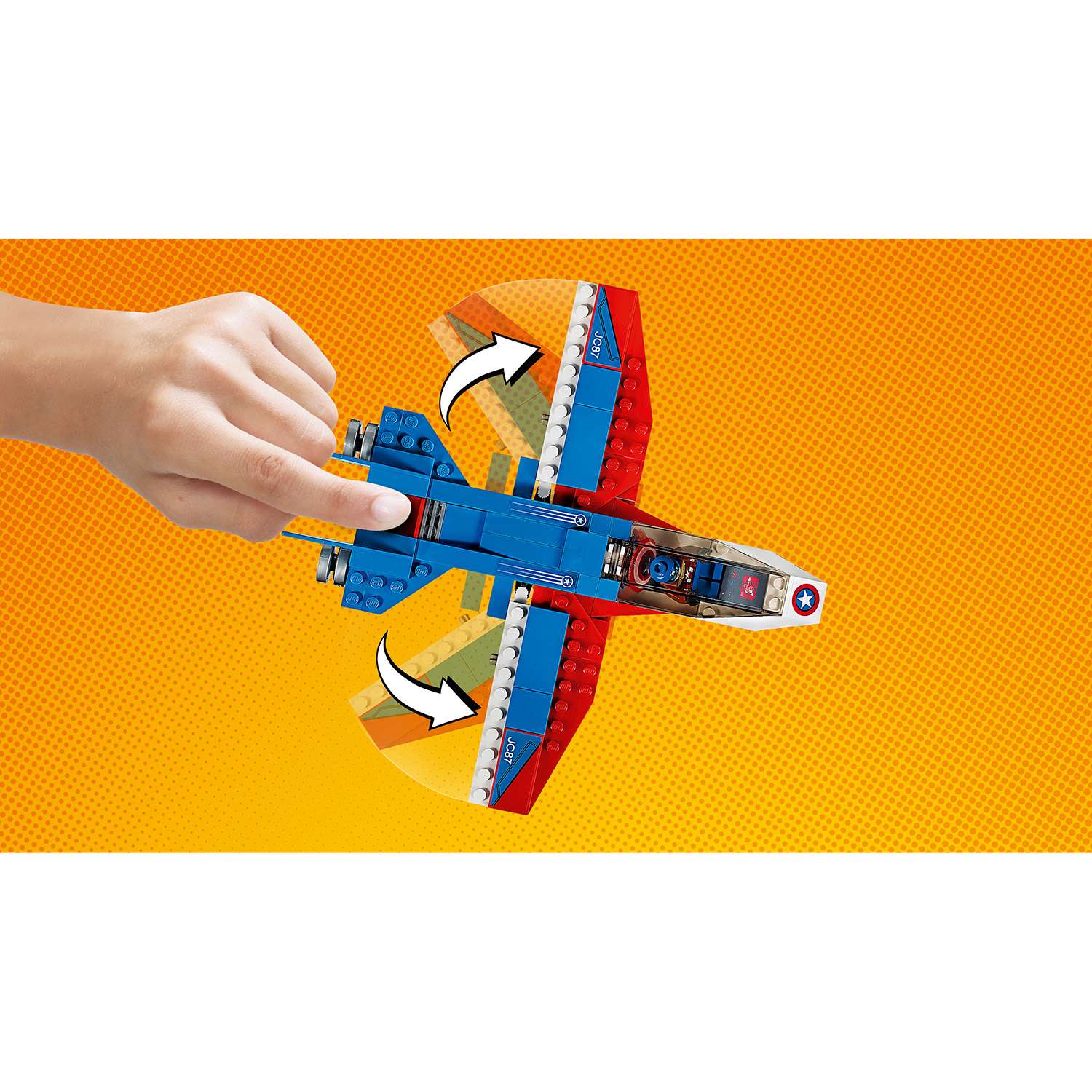 Конструктор LEGO Super Heroes Воздушная погоня Капитана Америка (76076) - фото 9