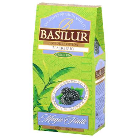 Чай зеленый Basilur Волшебные фрукты Ежевика 100 г