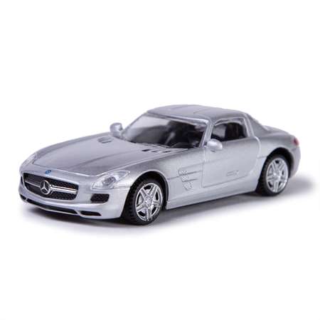 Машинка Rastar Mercedes SLS 1:43 Серебряная