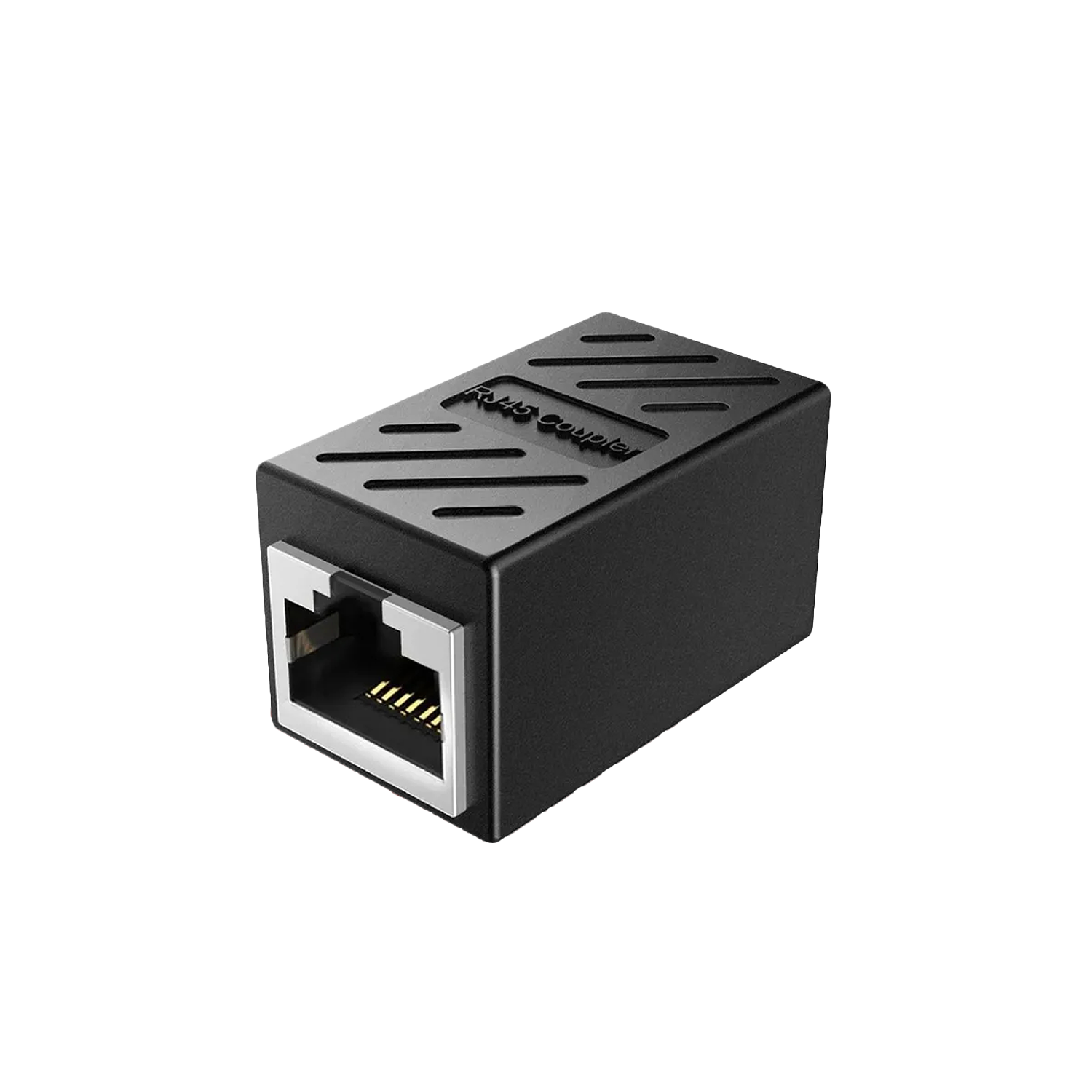 Коннектор QUIVIRA Переходник для кабеля RJ45 Ethernet 1000Mb/s / Черный гнездо - фото 2