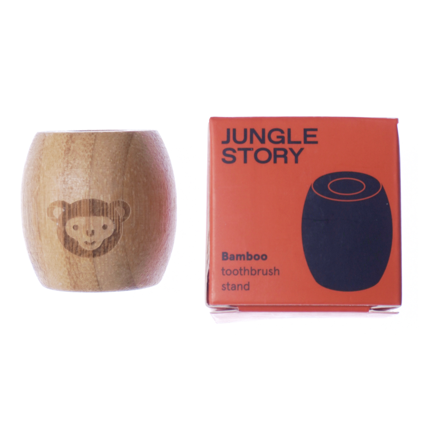Подставка для зубных щеток Jungle Story Бамбуковая - фото 1