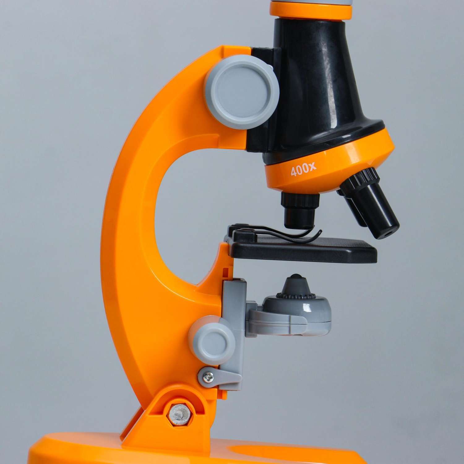 Микроскоп Sima-Land «Юный ботаник» кратность до х1200 оранжевый подсветка - фото 7