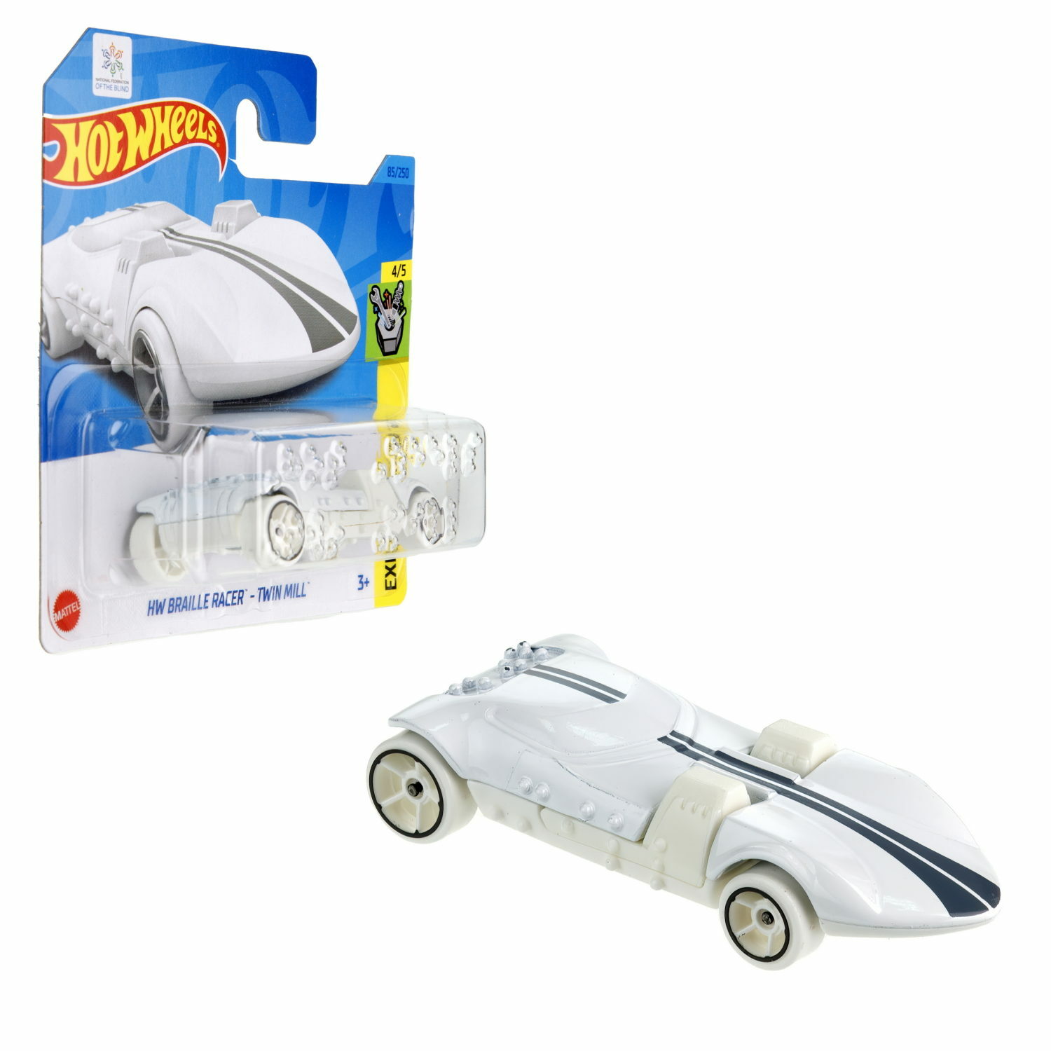 Коллекционная машинка Hot Wheels Hw Braille Racer - Twin Mill купить по  цене 568 ₽ в интернет-магазине Детский мир