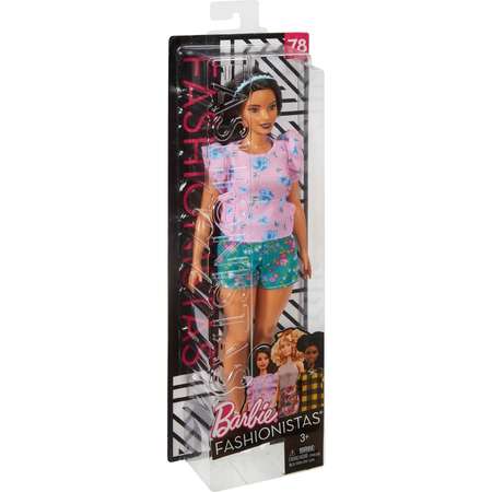 Кукла Barbie Игра с модой Цветочные выкрутасы FJF43