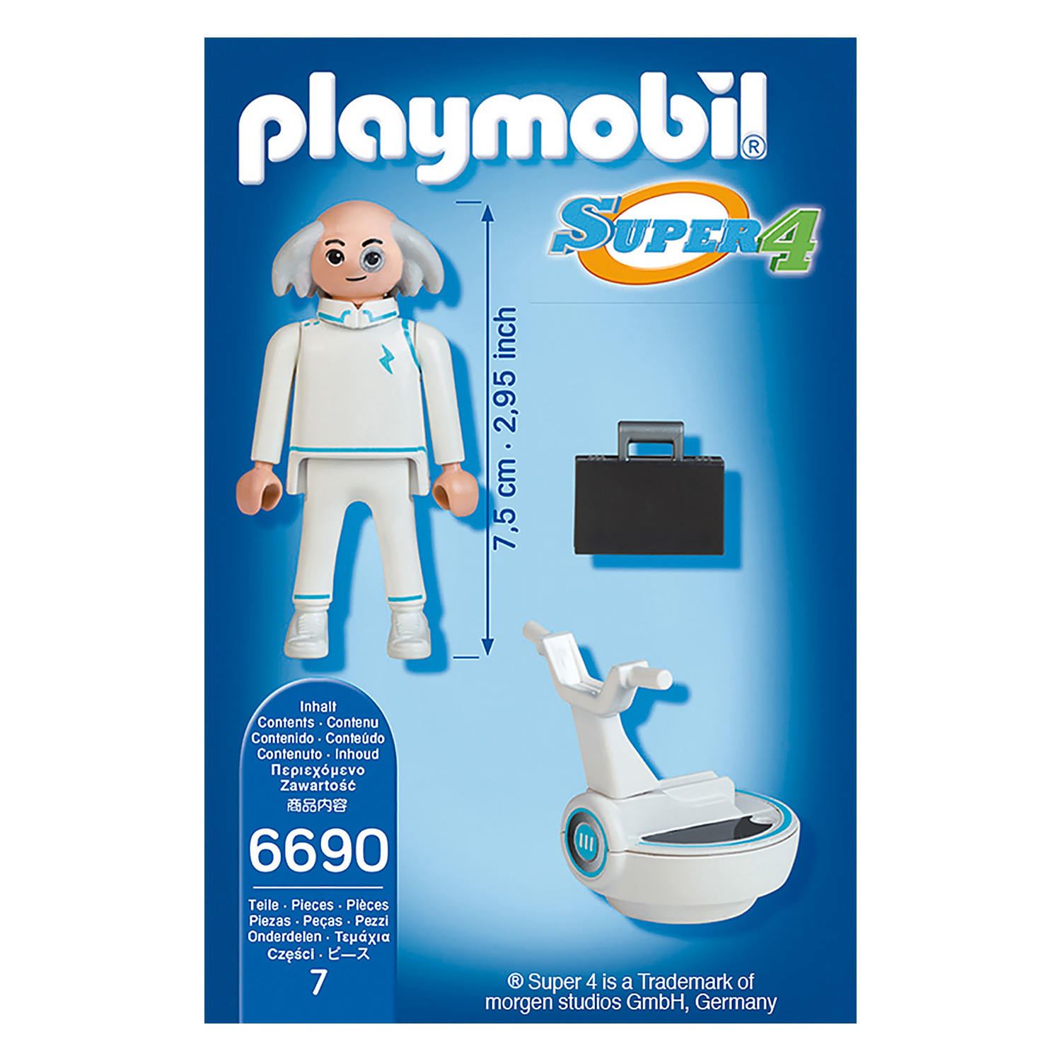 Контструктор Playmobil Супер 4 Доктор Икс - фото 4