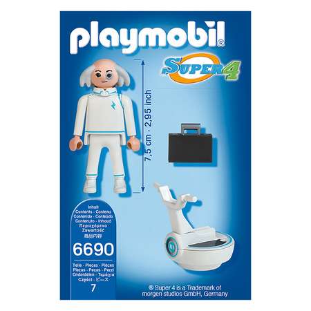 Контструктор Playmobil Супер 4 Доктор Икс