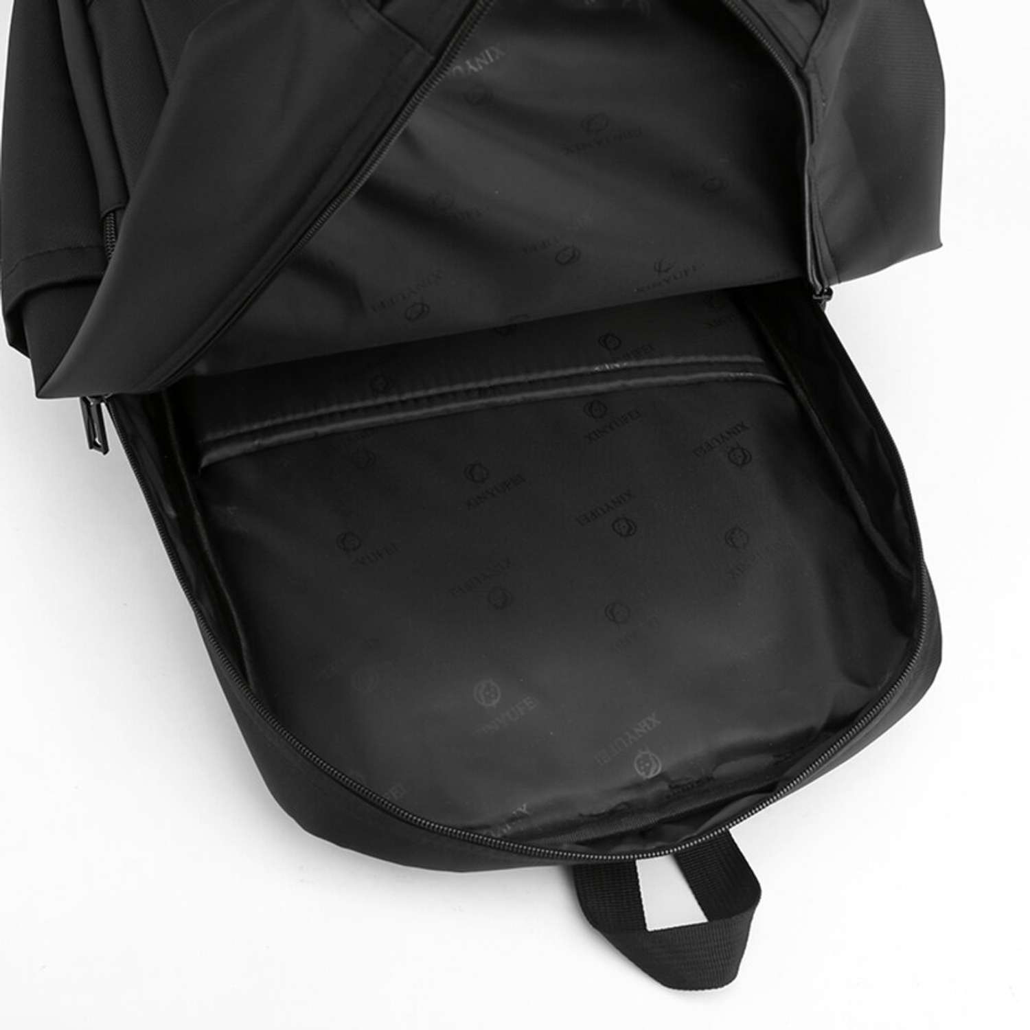 Рюкзак черный DUOYANG школьный подростковый - фото 7