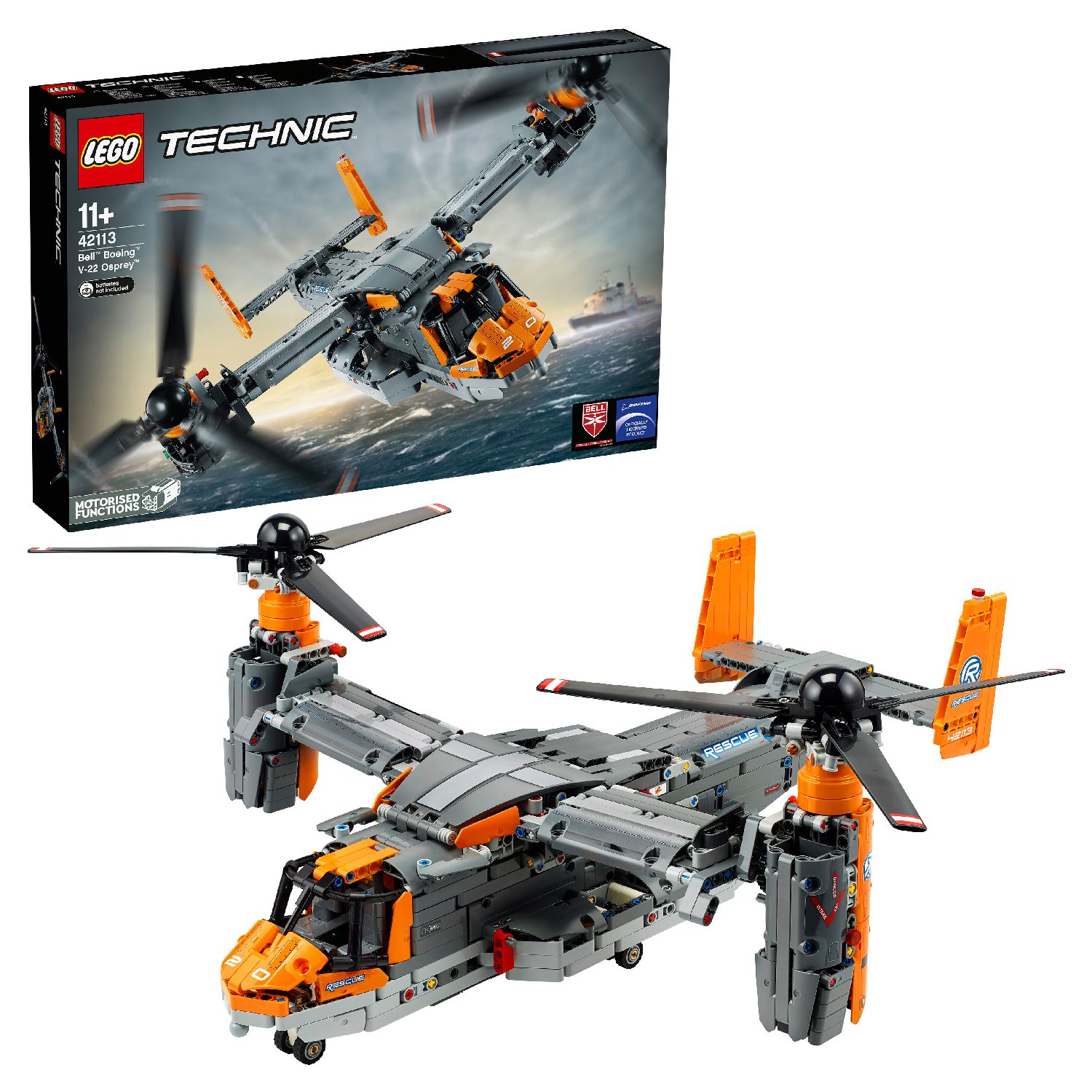 Конструктор LEGO Technic Bell Боинг V-22 Osprey 42113 купить по цене 10999  ₽ в интернет-магазине Детский мир