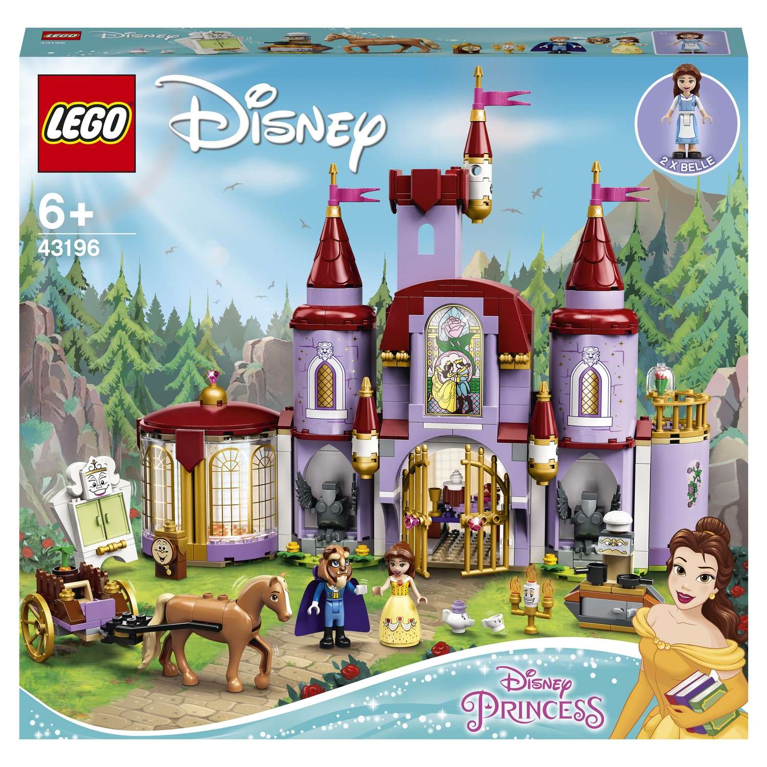 Конструктор LEGO Disney Princess Замок Белль и Чудовища 43196 - фото 2