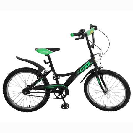 Велосипед Navigator Cool 20" Черно-зеленый матовый