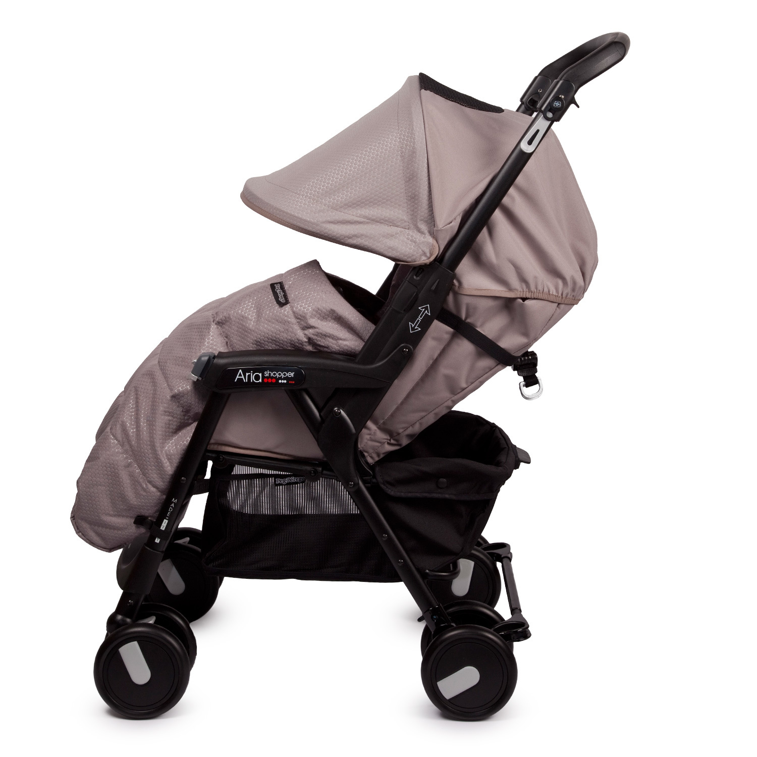 Прогулочная коляска Peg-Perego Aria Shopper Mod Beige - фото 3