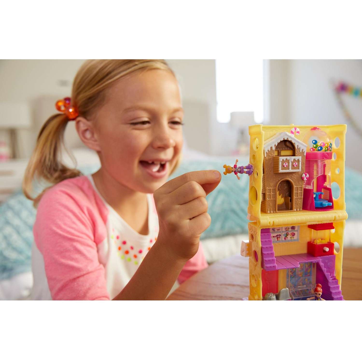 Набор игровой POLLY POCKET Полливиль Станция GKL57 GGC29 - фото 10