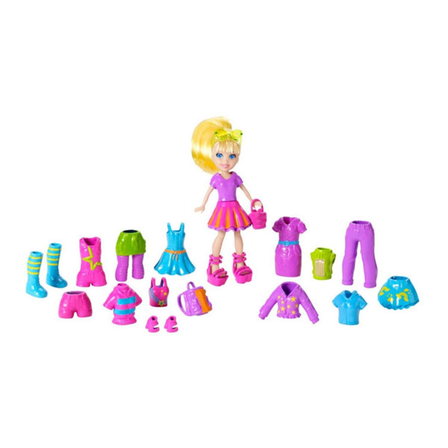 Кукла Barbie POLLY POCKET FASHION с аксессуарами в ассортименте 179755/Y7610 - фото 4