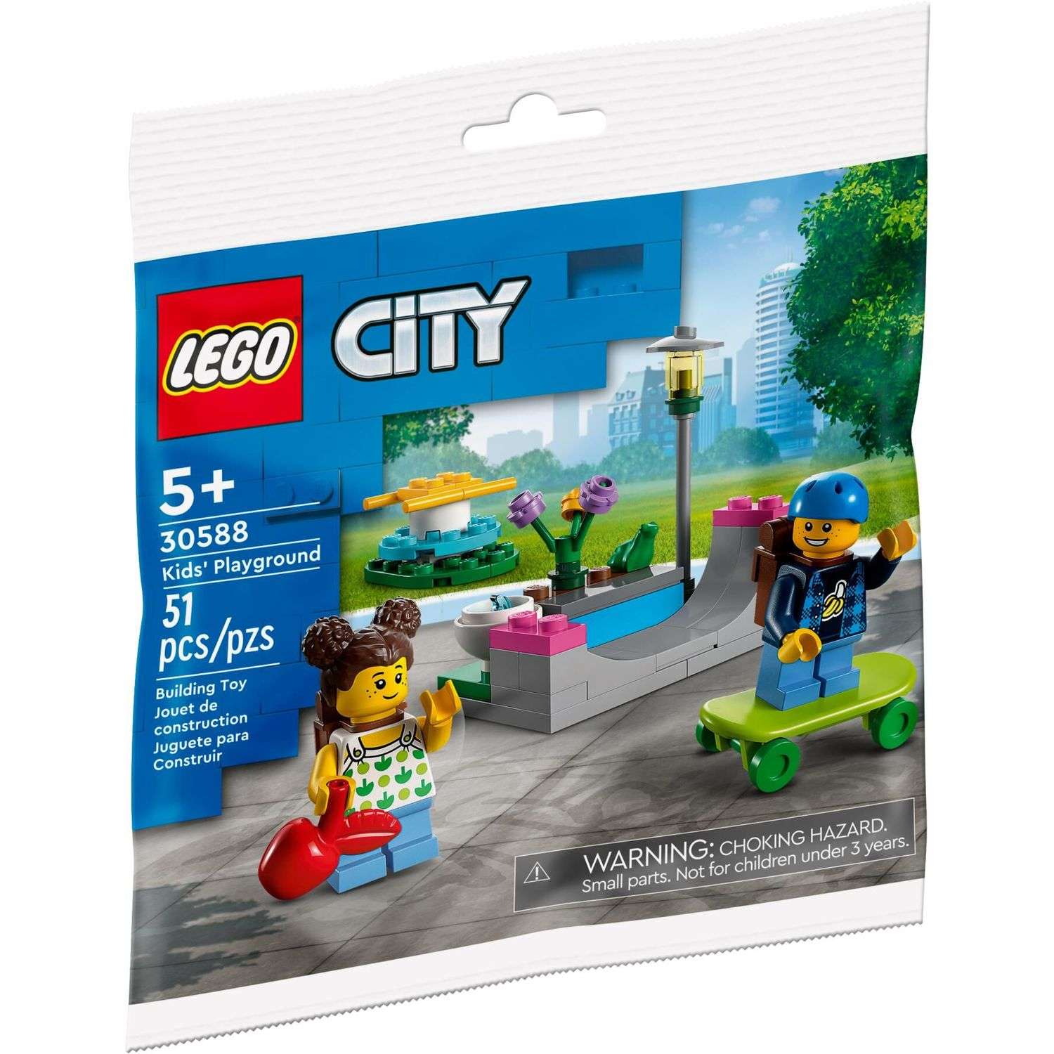 Конструктор LEGO Детская площадка 30588 - фото 1