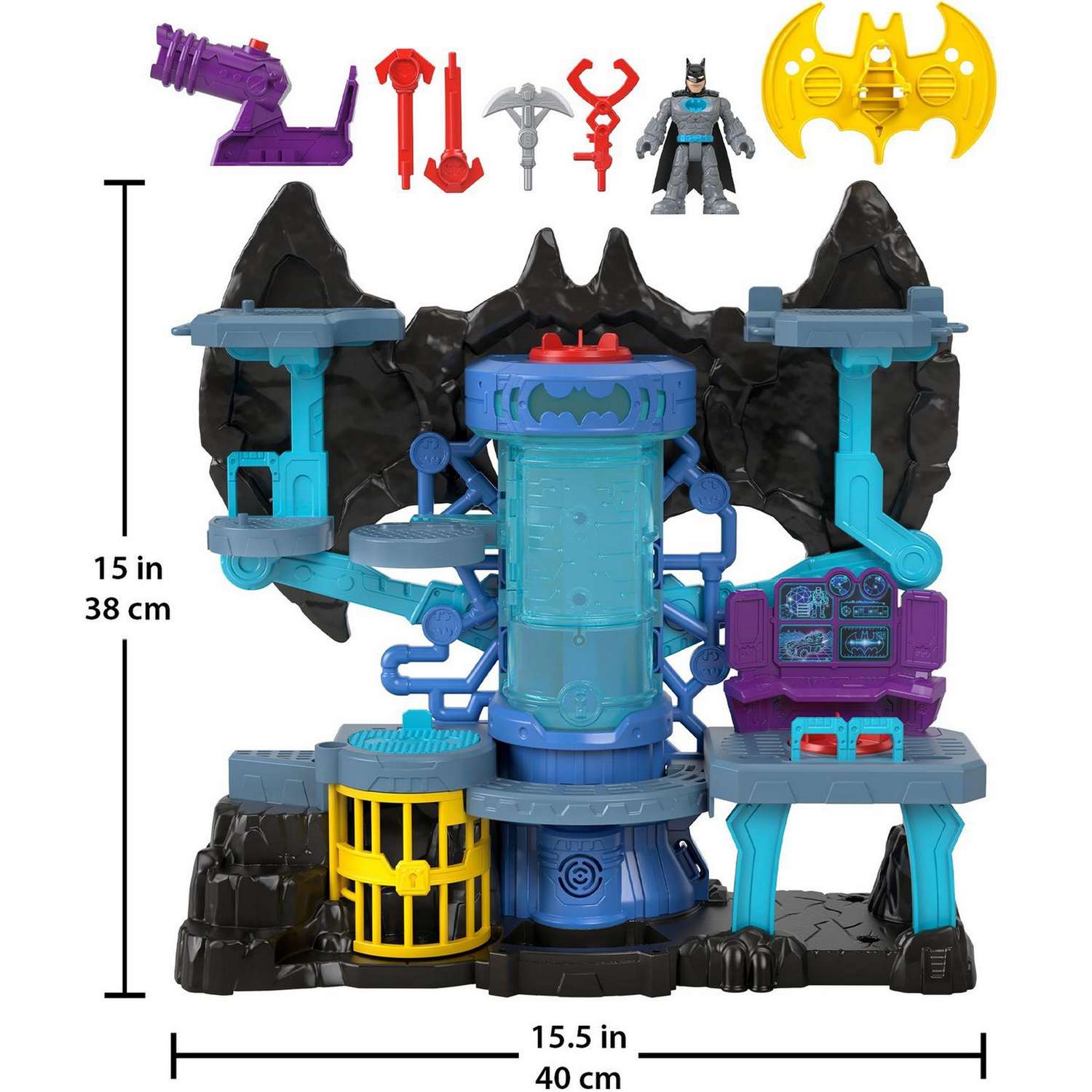 Набор игровой IMAGINEXT DC Super Friends Пещера Бэтмена BatTech GYV24 - фото 19